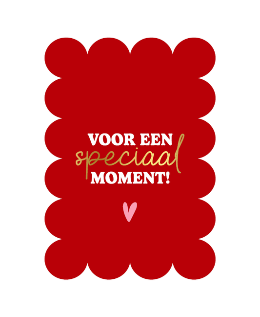Wenskaart - voor een speciaal moment