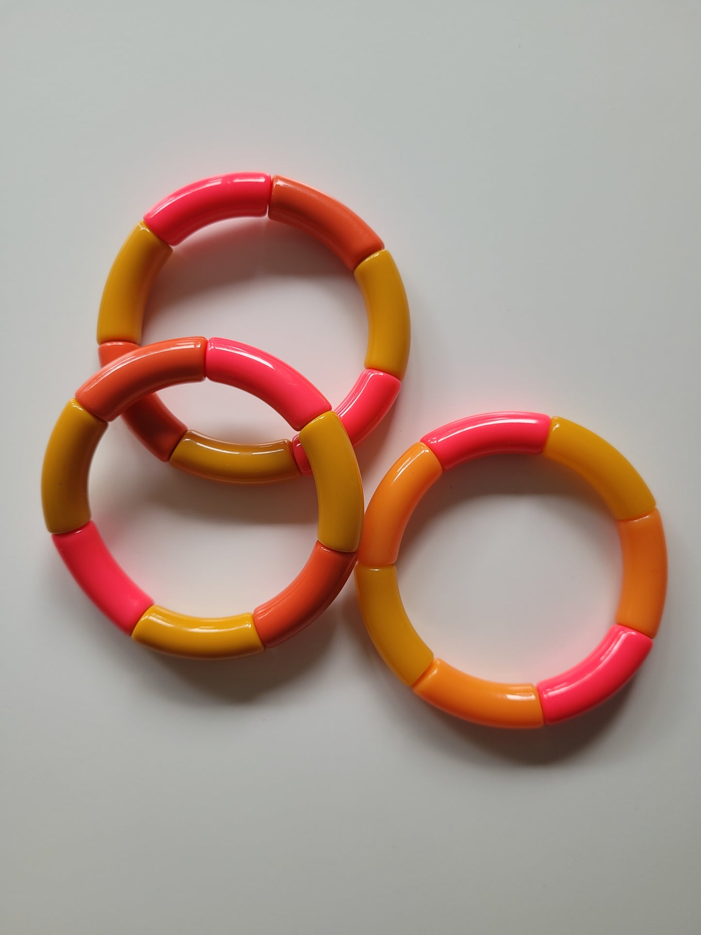 Vrolijke armbanden kleurenset 3
