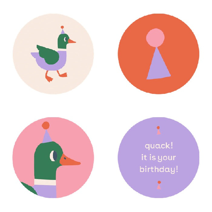 Sticker eendjes