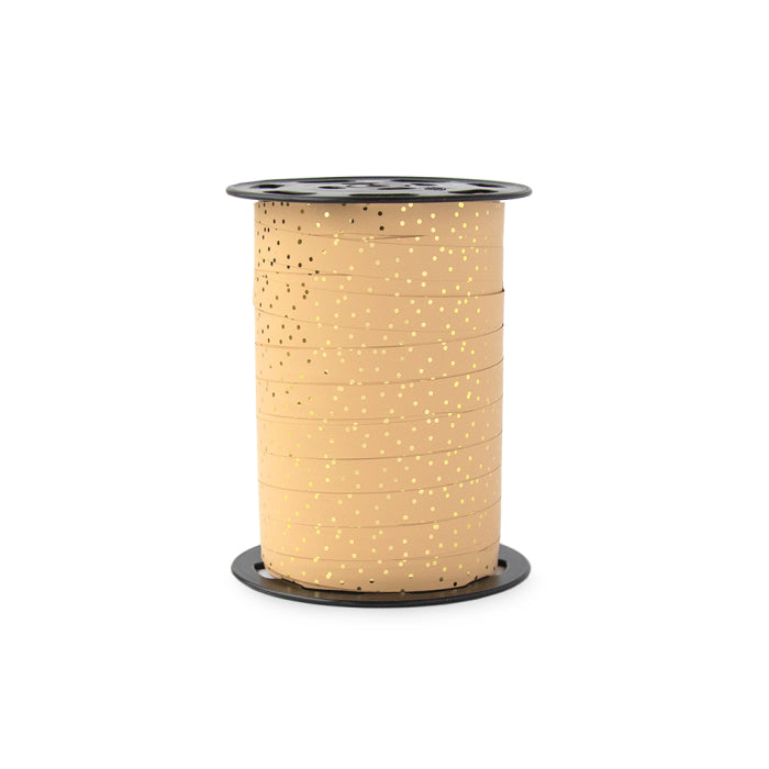 Lint stipjes pastel oranje