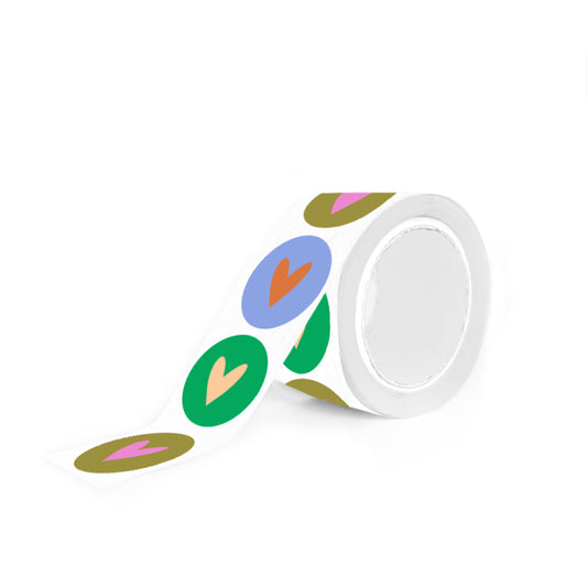 Sticker hartjes klein