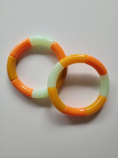 Vrolijke armbanden kleurenset 3