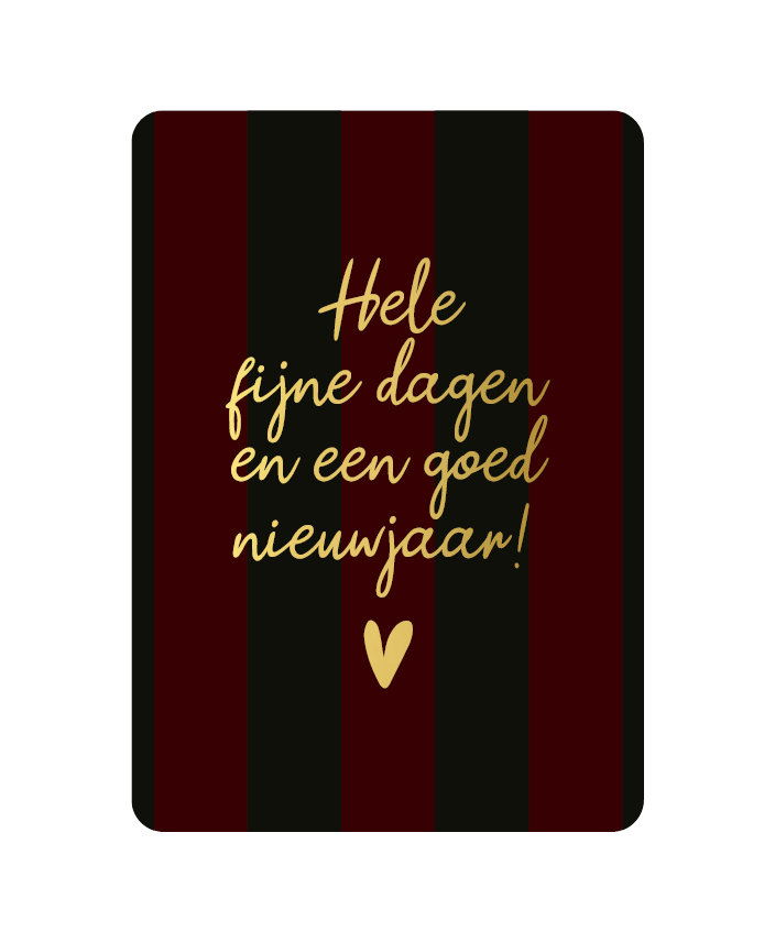 Wenskaart - Hele fijne dagen